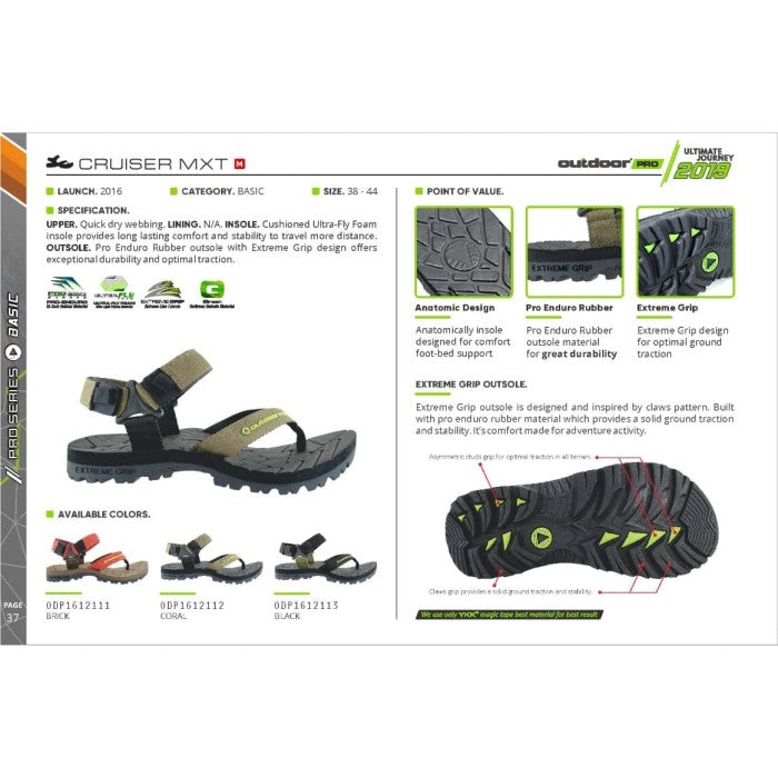 Sandal Gunung Outdoor Pro Cruiser