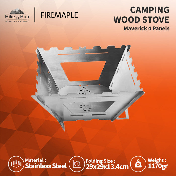 Firemaple Kompor Kayu Bakar Maverick 4