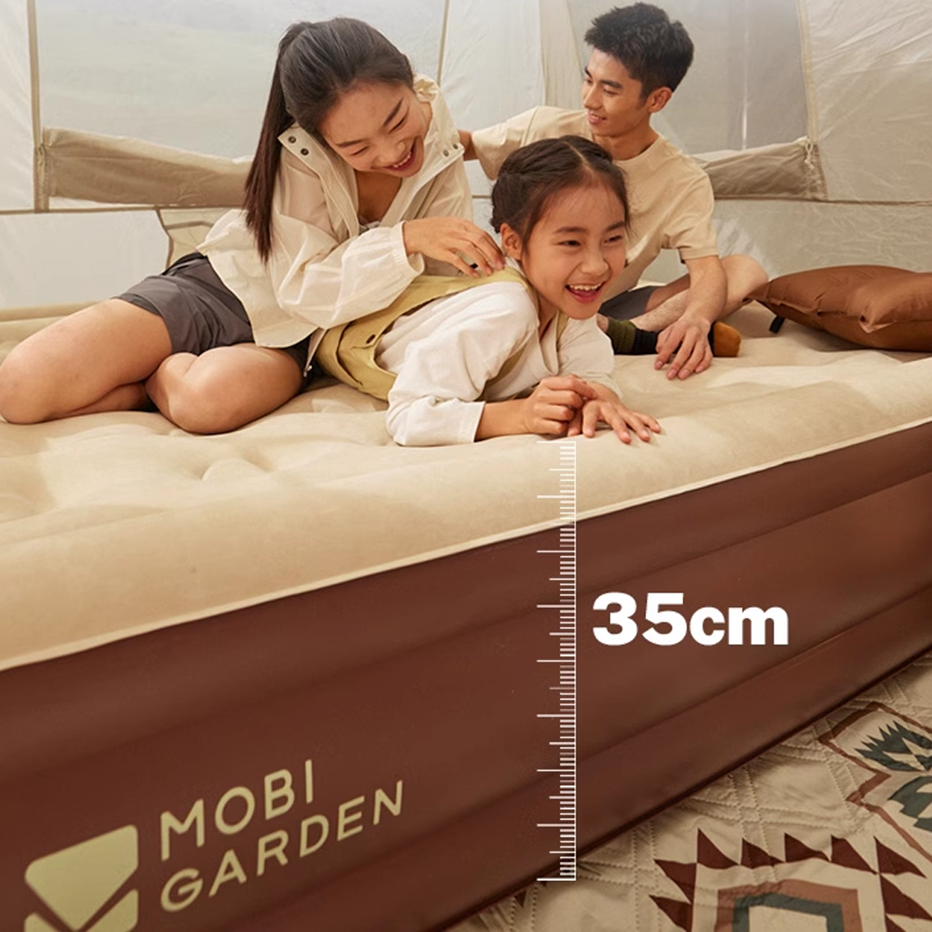 Mobi Garden Kasur Angin PH26 Sleeping Air Mattress Built In Pump NX246630
