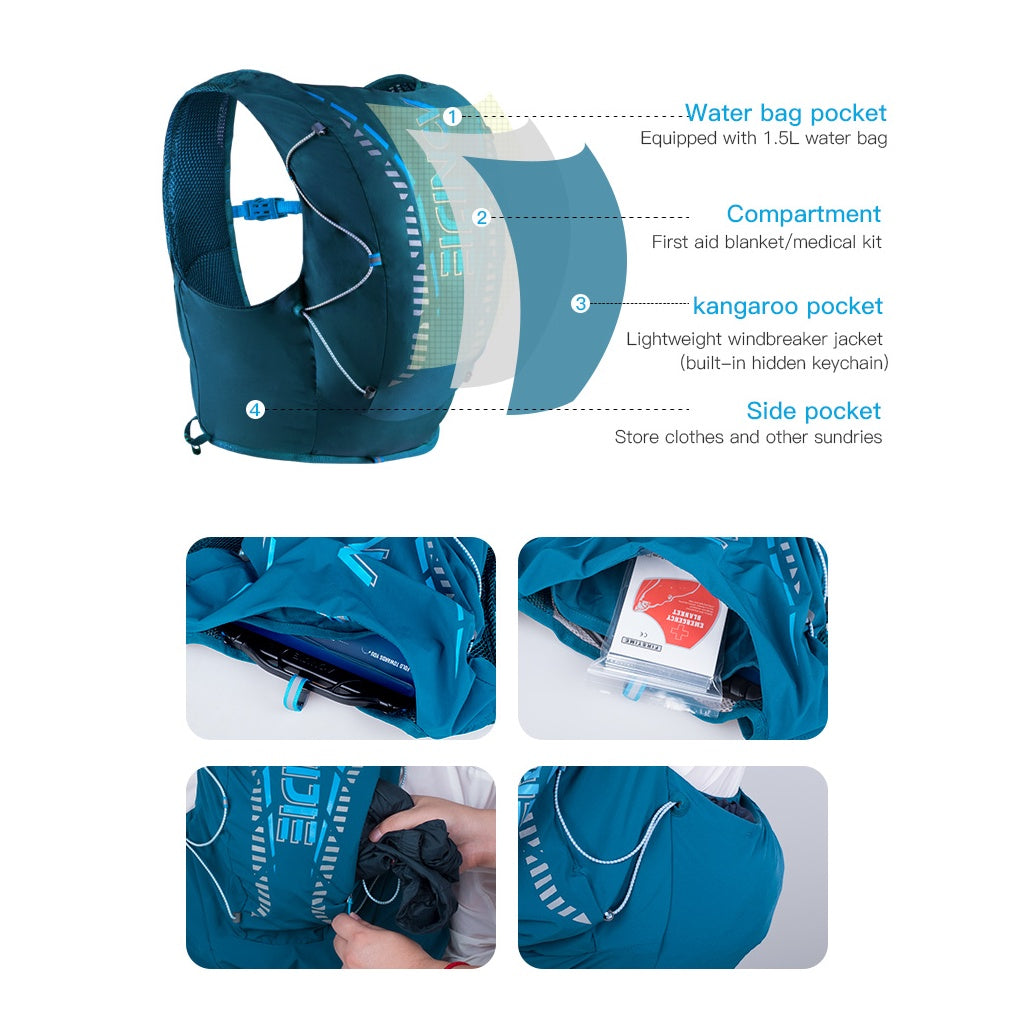 Aonijie C962S Rompi Lari Hydration Pack 12L