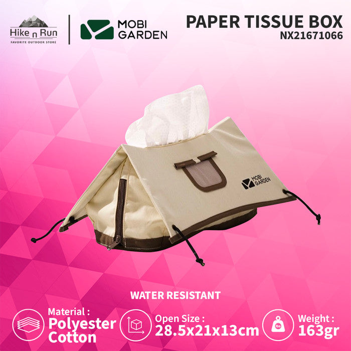Kotak Tissue Mobi Garden NX21671066 NX21671075 Camping Tissue Box