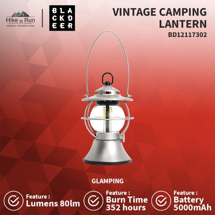 Lampu Camping Blackdeer BD1211730 Vintage LED Lantern Moon Reflection