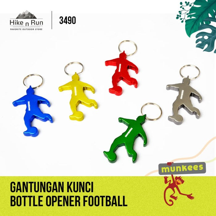 Gantungan Kunci Munkees Bottle Opener Football Player 3490