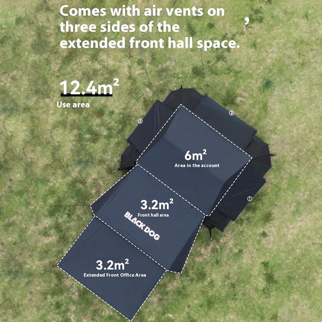 BLACKDOG Yunshe 6.0 - Tenda Camping Otomatis Cloud Home CBD2550WS018