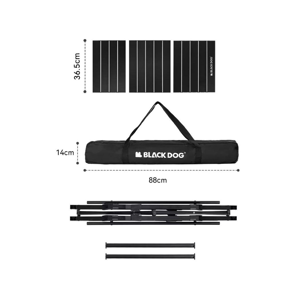 BlackDog Meja IGT Lipat CBD2450JJ034 Telescopic Folding Table