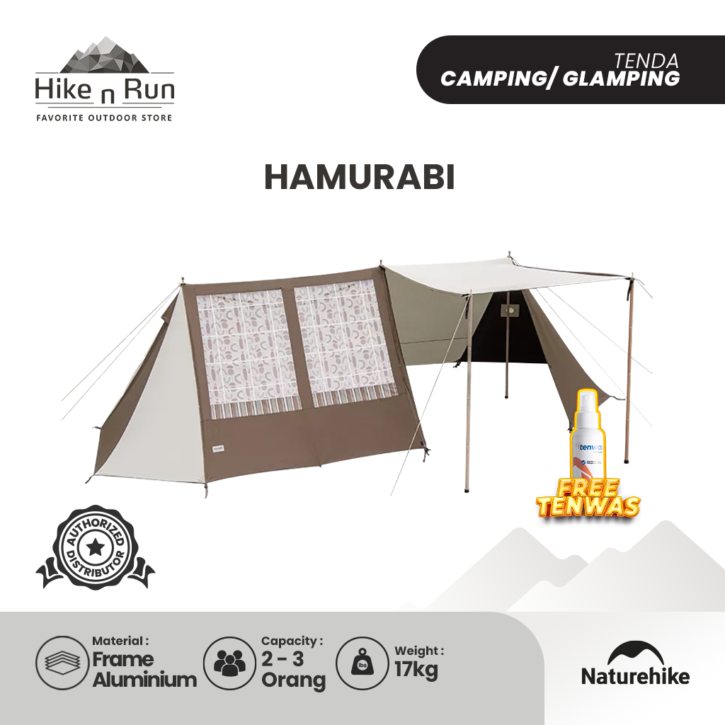 Tenda Camping Naturehike NH22CH001 Hammurabi Glamping Tent