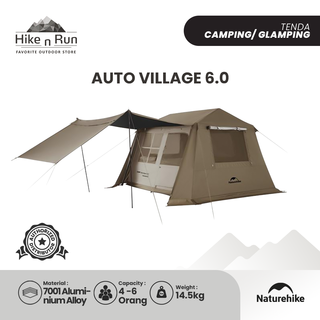 NATUREHIKE VILLAGE 6.0 AUTO TENT CNK2300ZP021