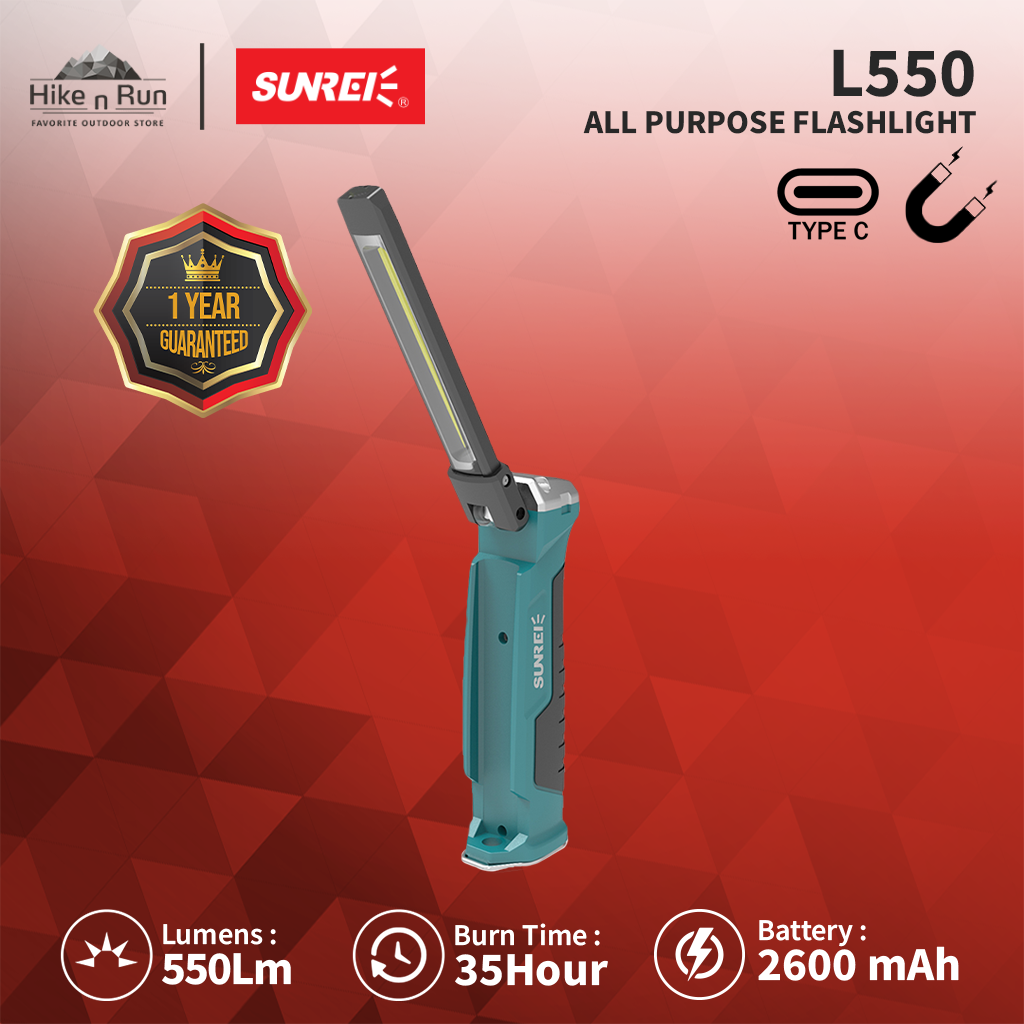 PRE ORDER! Sunrei Working Flashlight L550