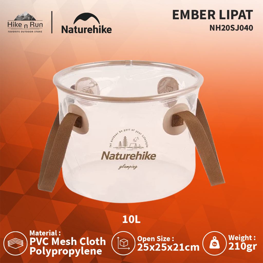 EMBER LIPAT NATUREHIKE NH20SJ040 BUCKET FOLDING