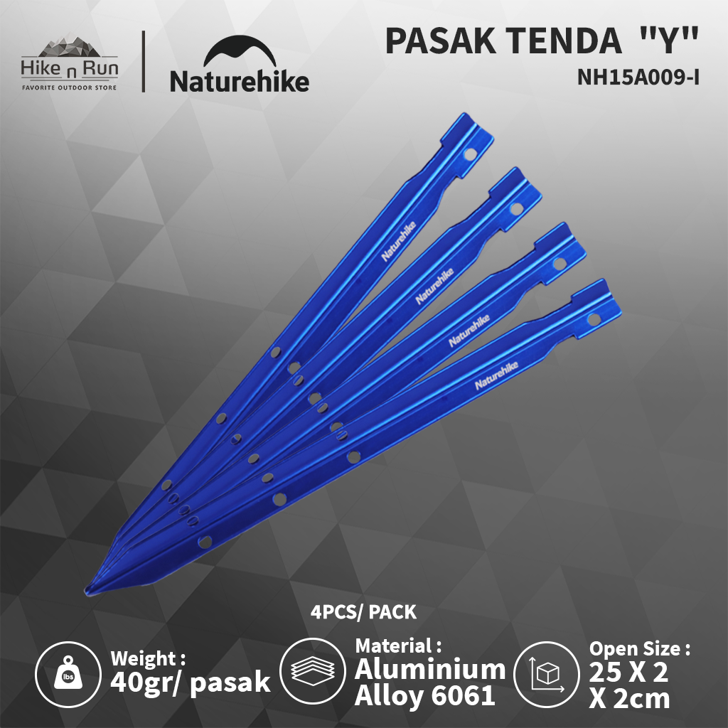 Naturehike 25cm Y Shape Tent Stake NH15A009-I