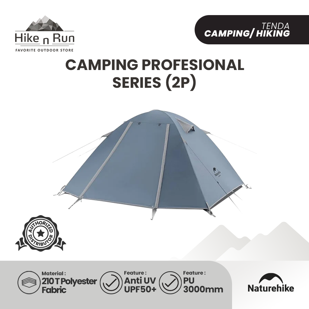 Naturehike P Series Hiking Tent  NH18Z022-P NH18Z033-P NH18Z044-P