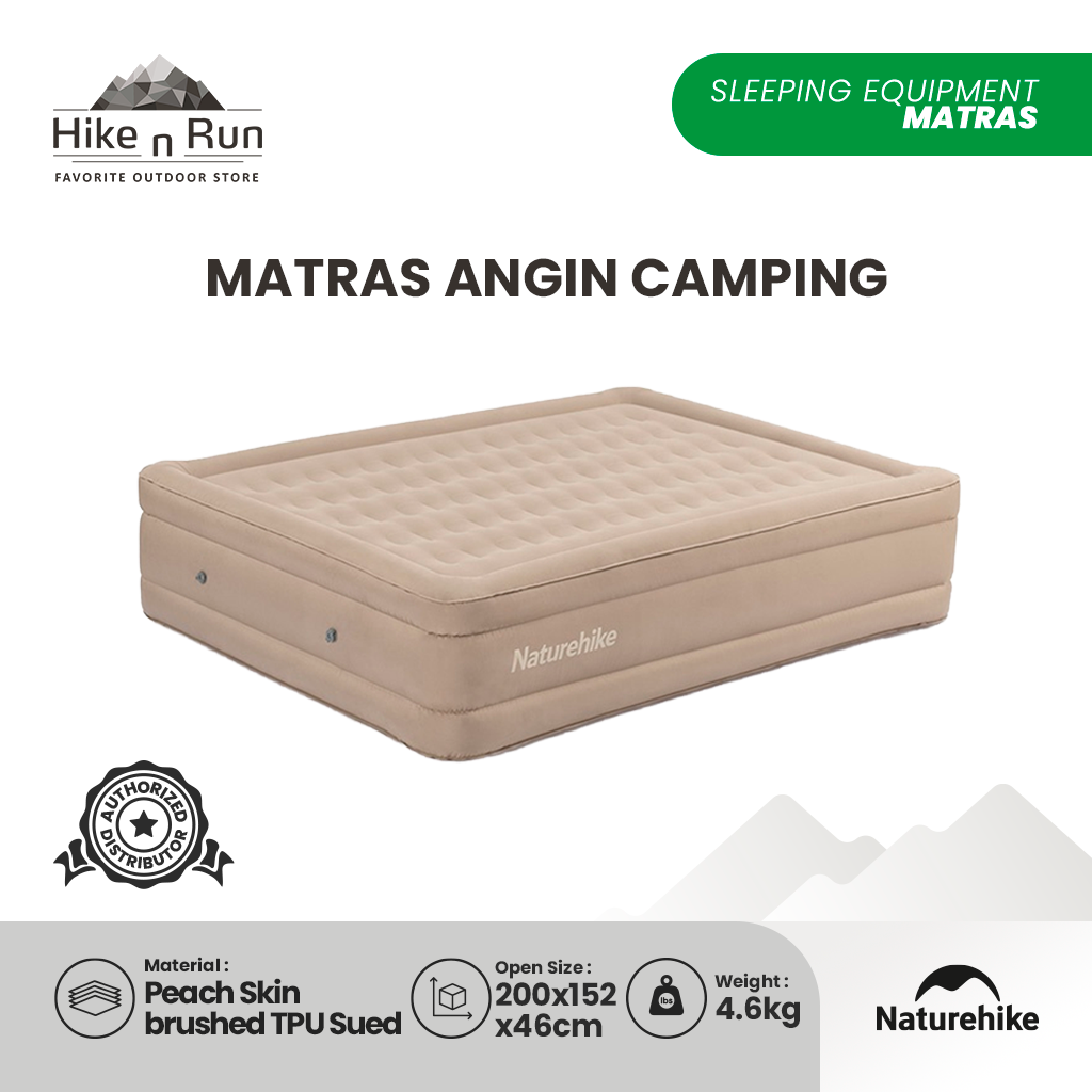 Matras Angin Camping NH Air Mattras w/ Pump - Beige NH21FCD08