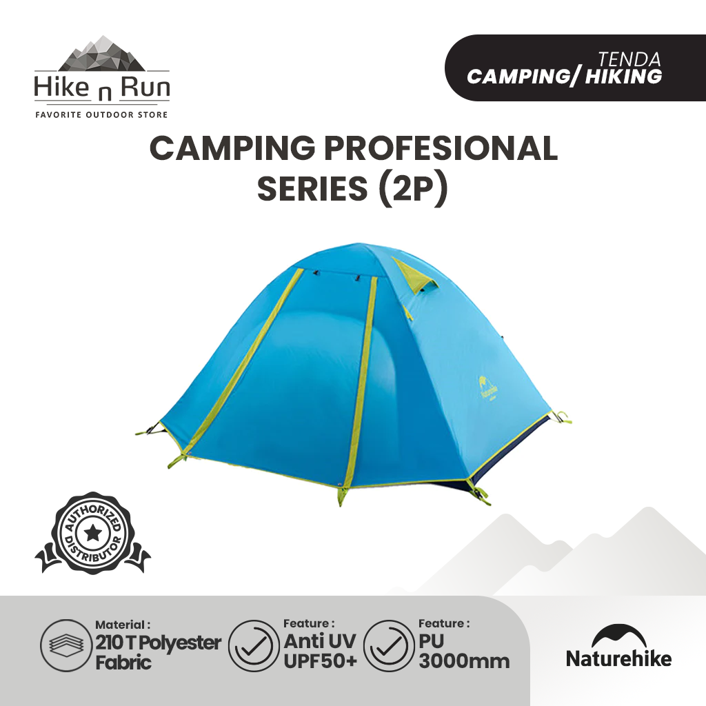 Naturehike P Series Hiking Tent  NH18Z022-P NH18Z033-P NH18Z044-P