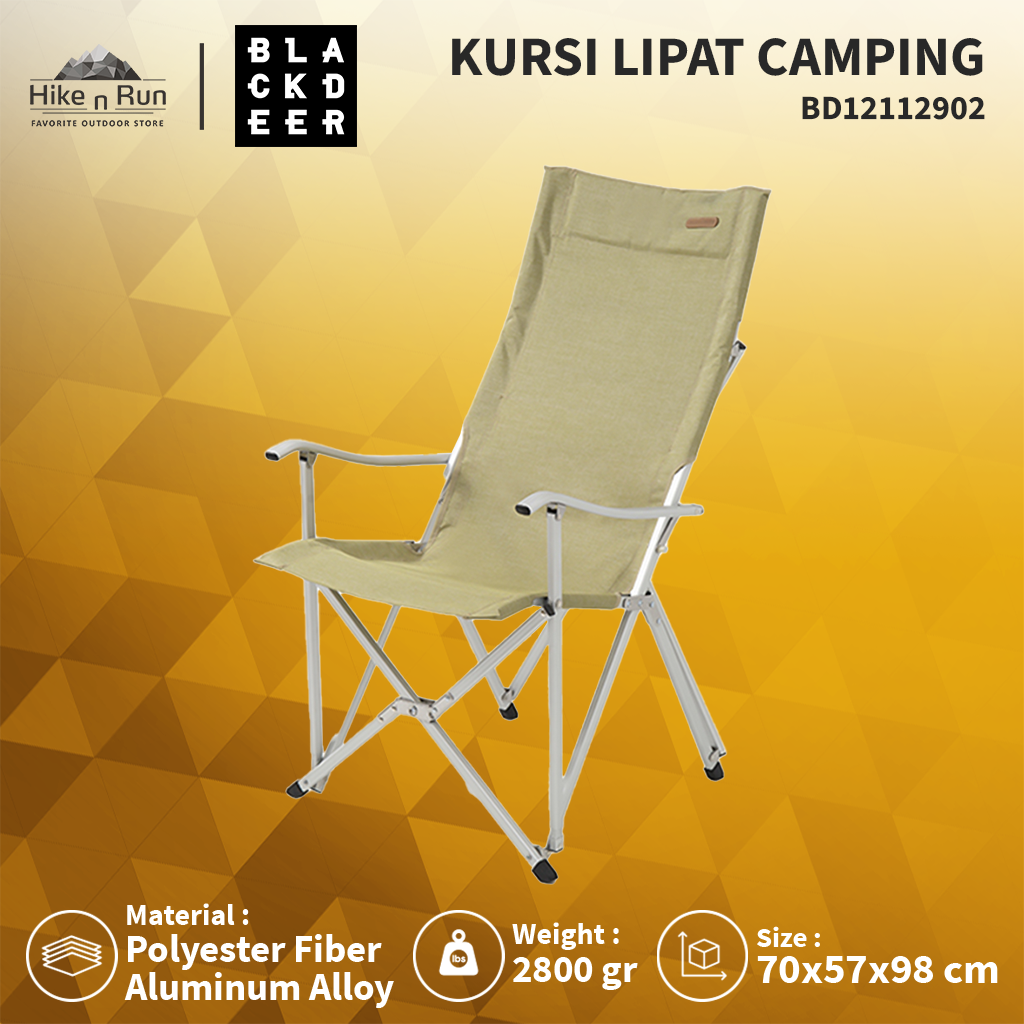 KURSI LIPAT CAMPING BLACKDEER BD1211290 FOLDING CHAIR