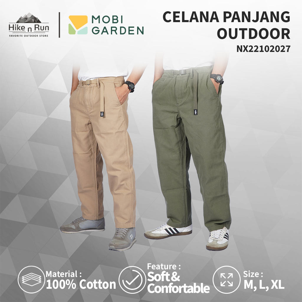 Mobi Garden Celana Ankle Relaxed Fit NX22102027