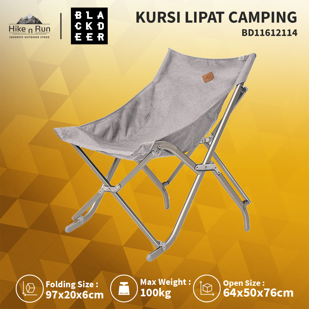 Blackdeer Kursi Lipat Camping - BD12012111 // BD12012112 // BD12012113//BD11612114