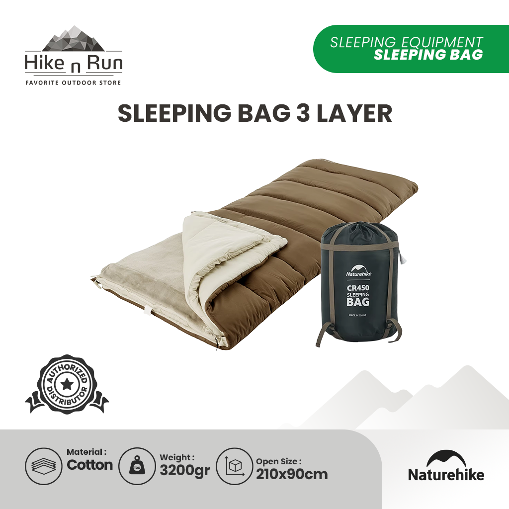 Naturehike Sleeping Bag 3 Layer CNH22SD011