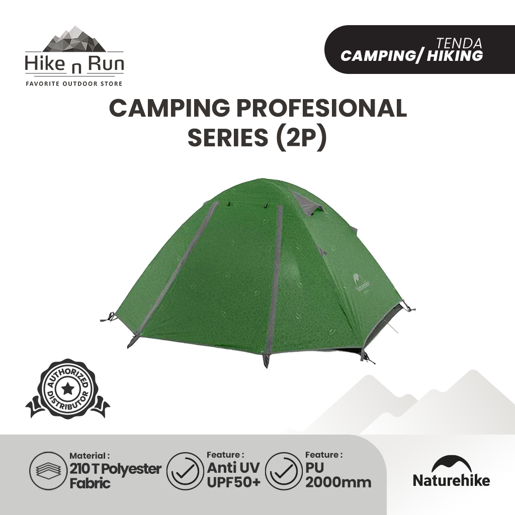 Naturehike P Series Hiking Tent  NH18Z022-P NH18Z033-P NH18Z044-P