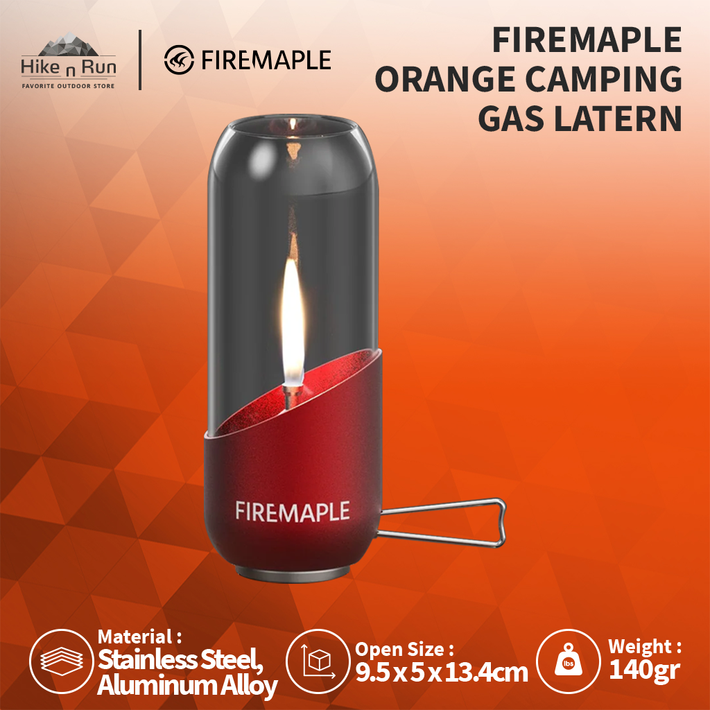 LAMPU GAS FIREMAPLE ORANGE CAMPING GAS LANTERN