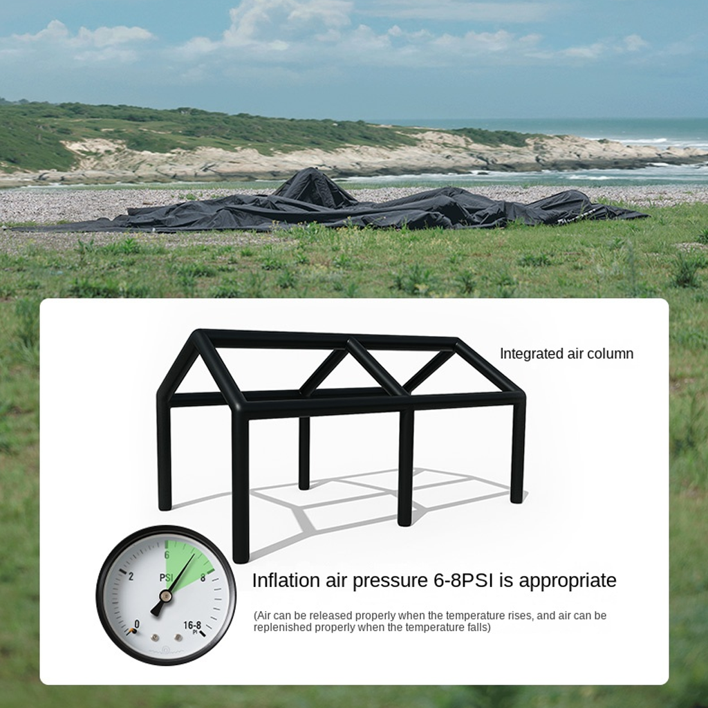 BlackDog Tenda Camping ROC Air Inflatable Glamping Tent CBD2550WS012 Canopy CBD2550WS026