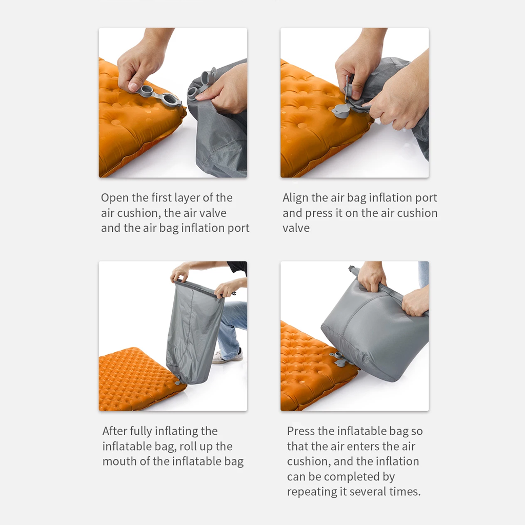 Naturehike Matras Angin Lipat Hiking Ultralight Tuye R5.8 CNH22DZ016 Sleeping Pad Camping