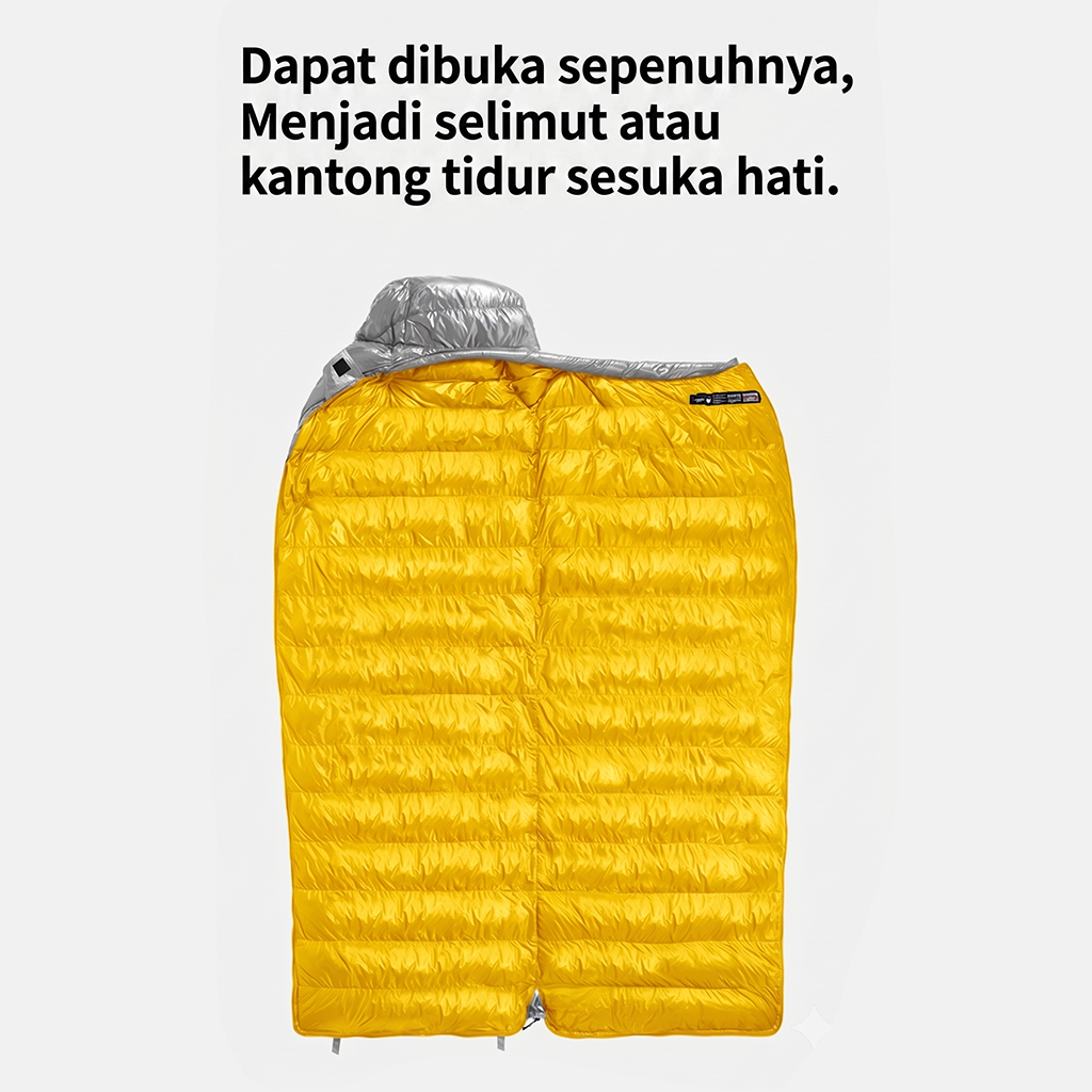 Naturehike Ultralight Sleeping Bag CW400 CW700 Goose Down NH18C400-D