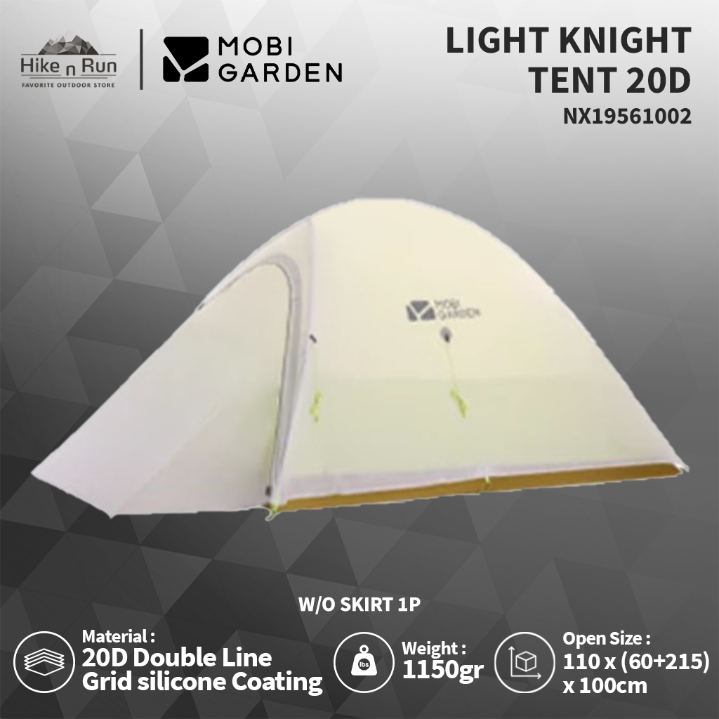 MOBI GARDEN TENDA HIKING ULTRALIGHT NX19561002 LIGHT KNIGHT TENT