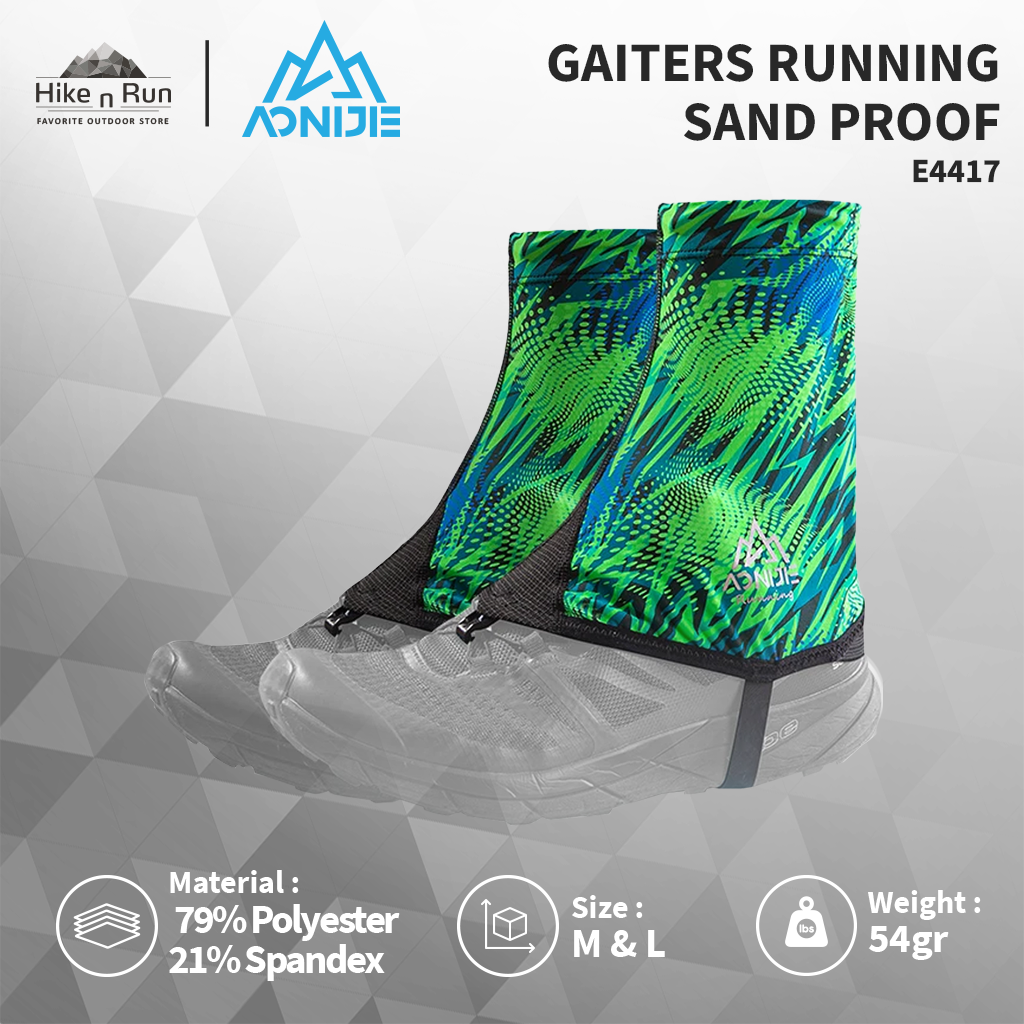 GAITER LARI ANTI PASIR COVER AONIJIE E4417 RUNNING GAITER