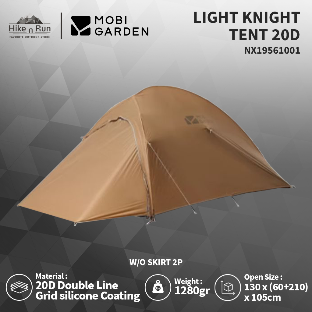 MOBI GARDEN TENDA HIKING ULTRALIGHT NX19561002 LIGHT KNIGHT TENT