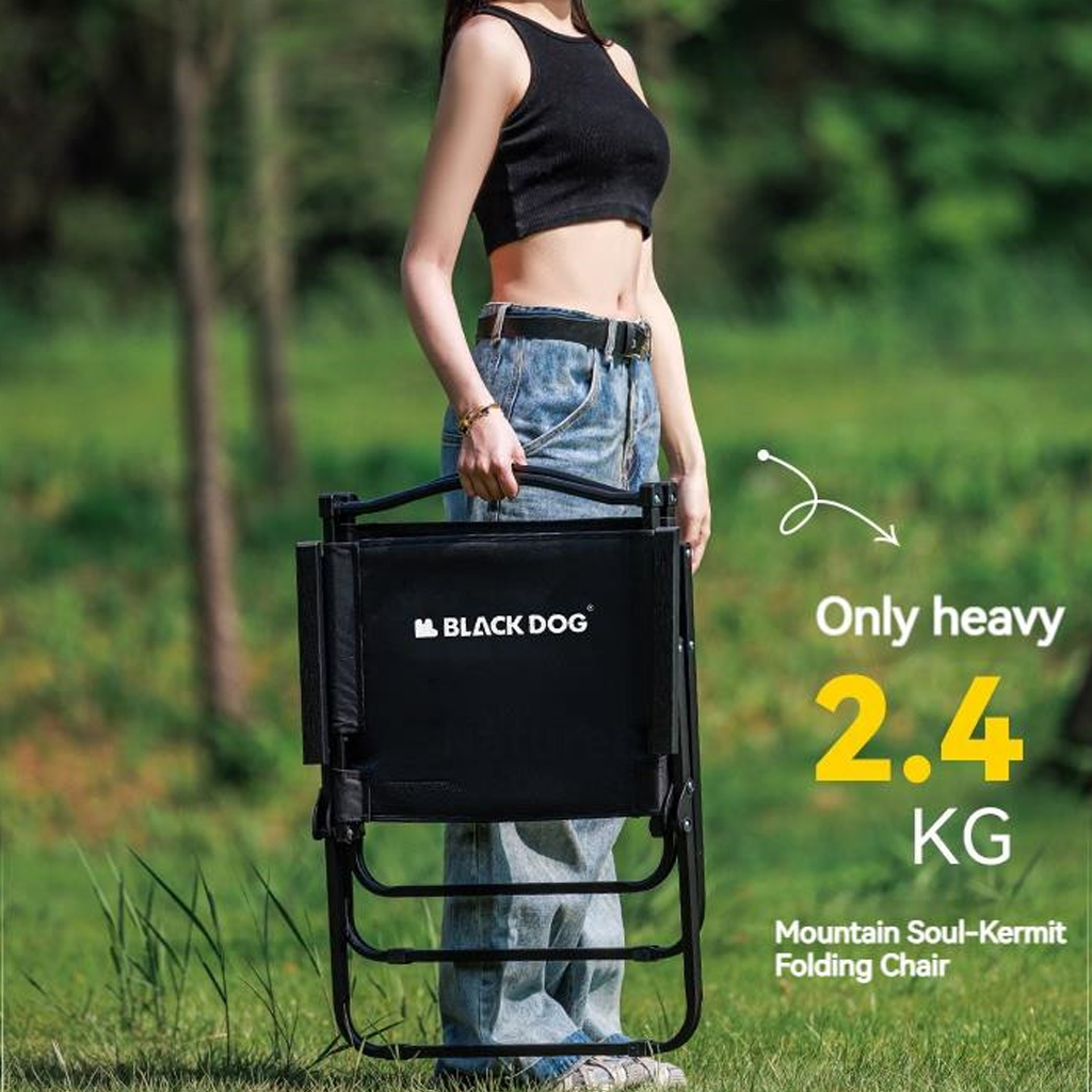 Kursi Lipat Portable Ringan Multifungsi Blackdog CBD2550JJ059 Ultralight Camping Chair CBD2450JJ017 CBD2450JJ016 Kermit Folding Chair Multifunction