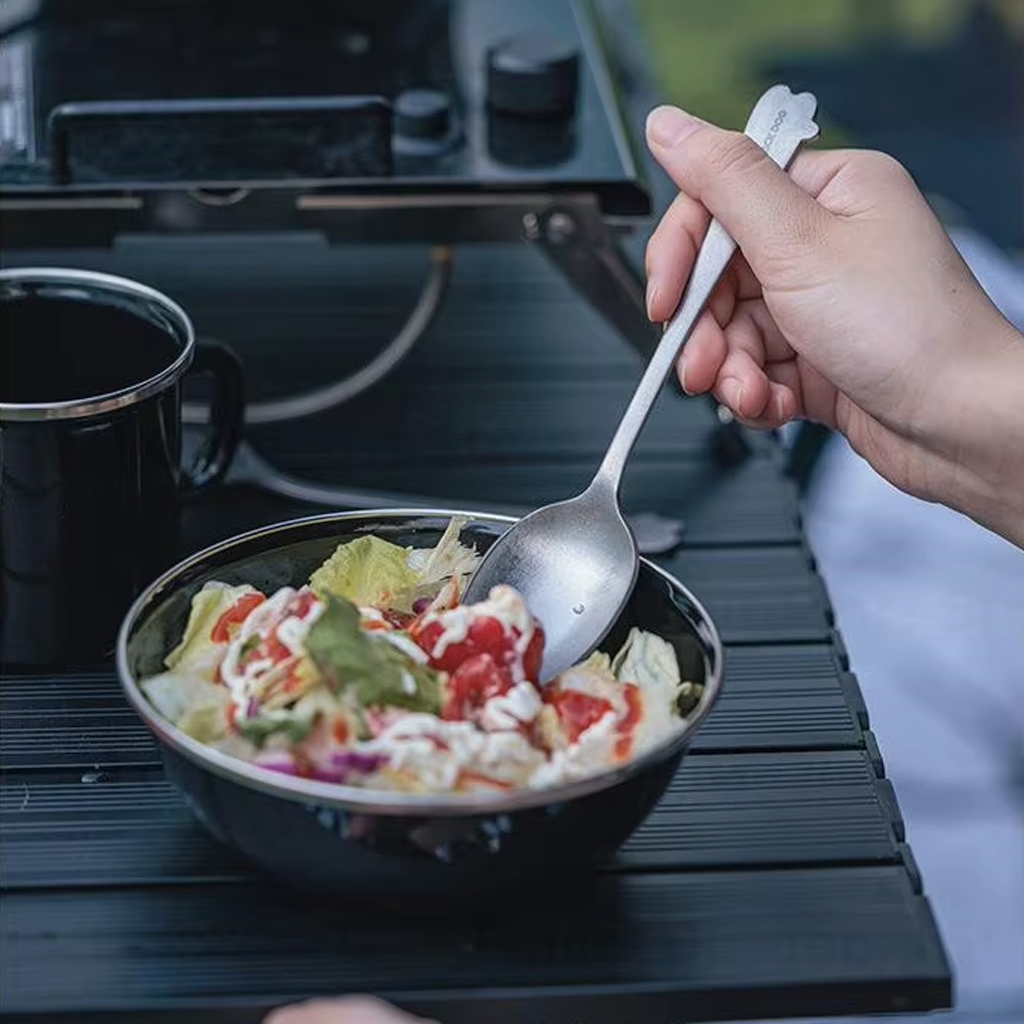 Set Alat Makan Blackdog  BD-CJ007 Stainless Steel Tableware Set