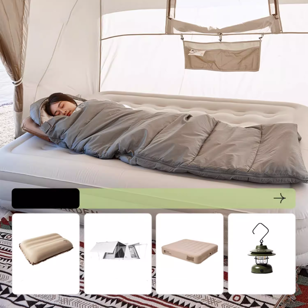 Sleeping Bag Premium Mobi Garden Envelope Cotton NX21562005 NX21562008 EX19562005