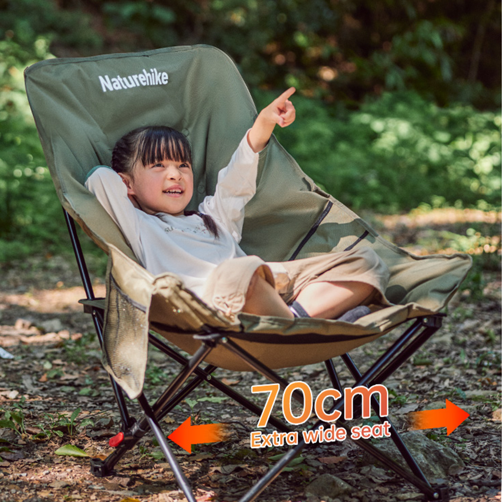 Naturehike Kursi Lipat Camping CNK2450JJ020 Folding Camping Chair