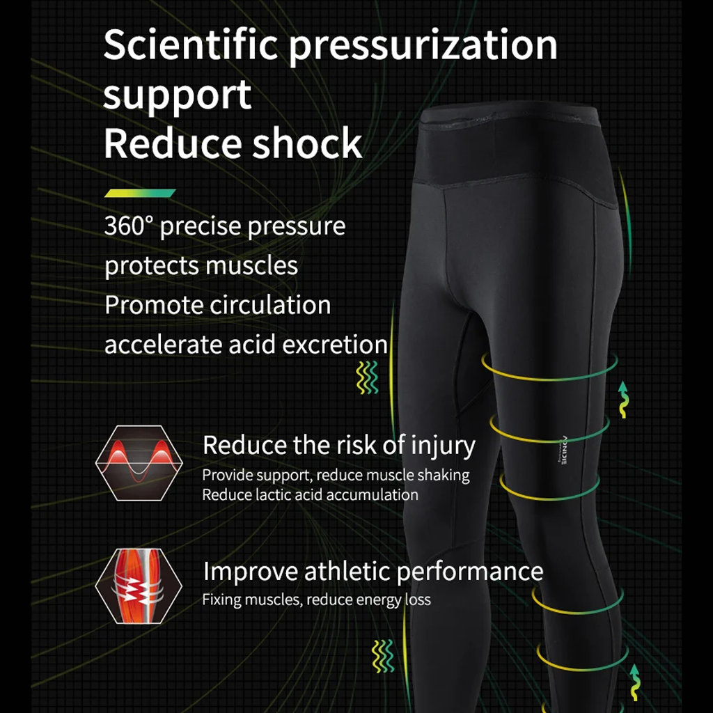 Aonijie Celana Legging Olahraga Panjang FM5121 Outdoor Sport Compression Long Pants