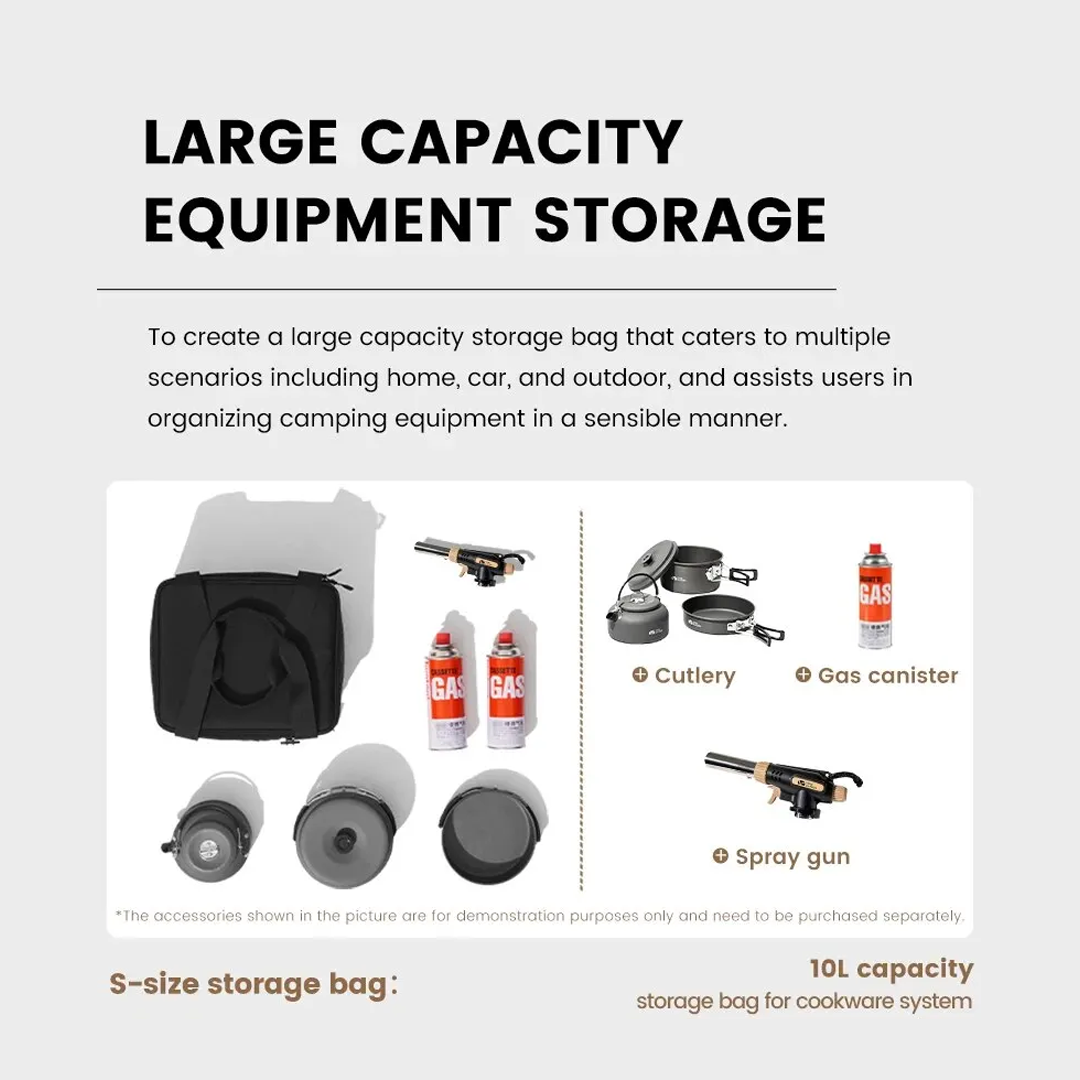 Mobi Garden Tas Penyimpanan Serbaguna NX23664005 Folding Multifuntional Storage Bag Outdoor NX23664005