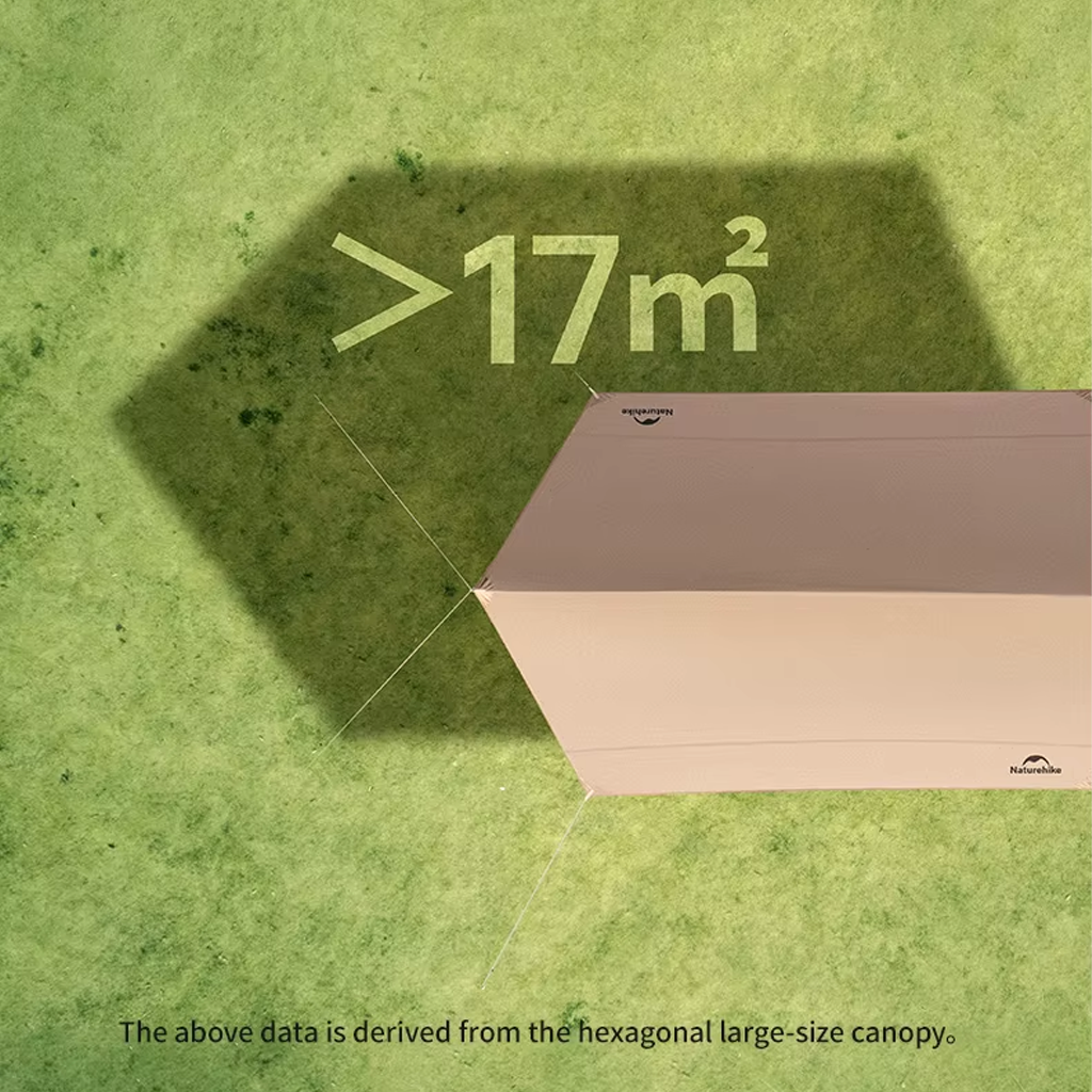 Naturehike Kanopi Flysheet Camping CNK2350WS015 Cloud Skies Canopy Tarp
