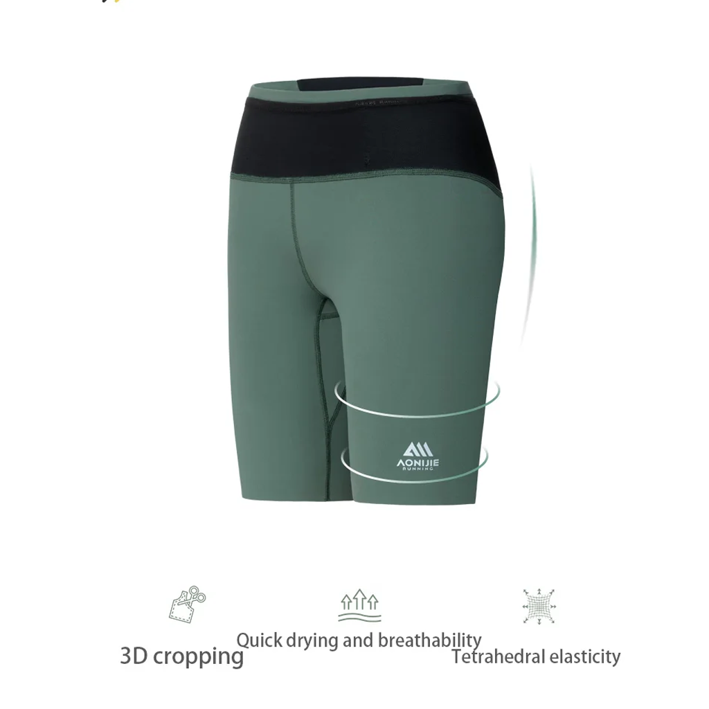 Aonijie Celana Legging Olahraga Pendek FW5149 Outdoor Sport Compression Short Pants