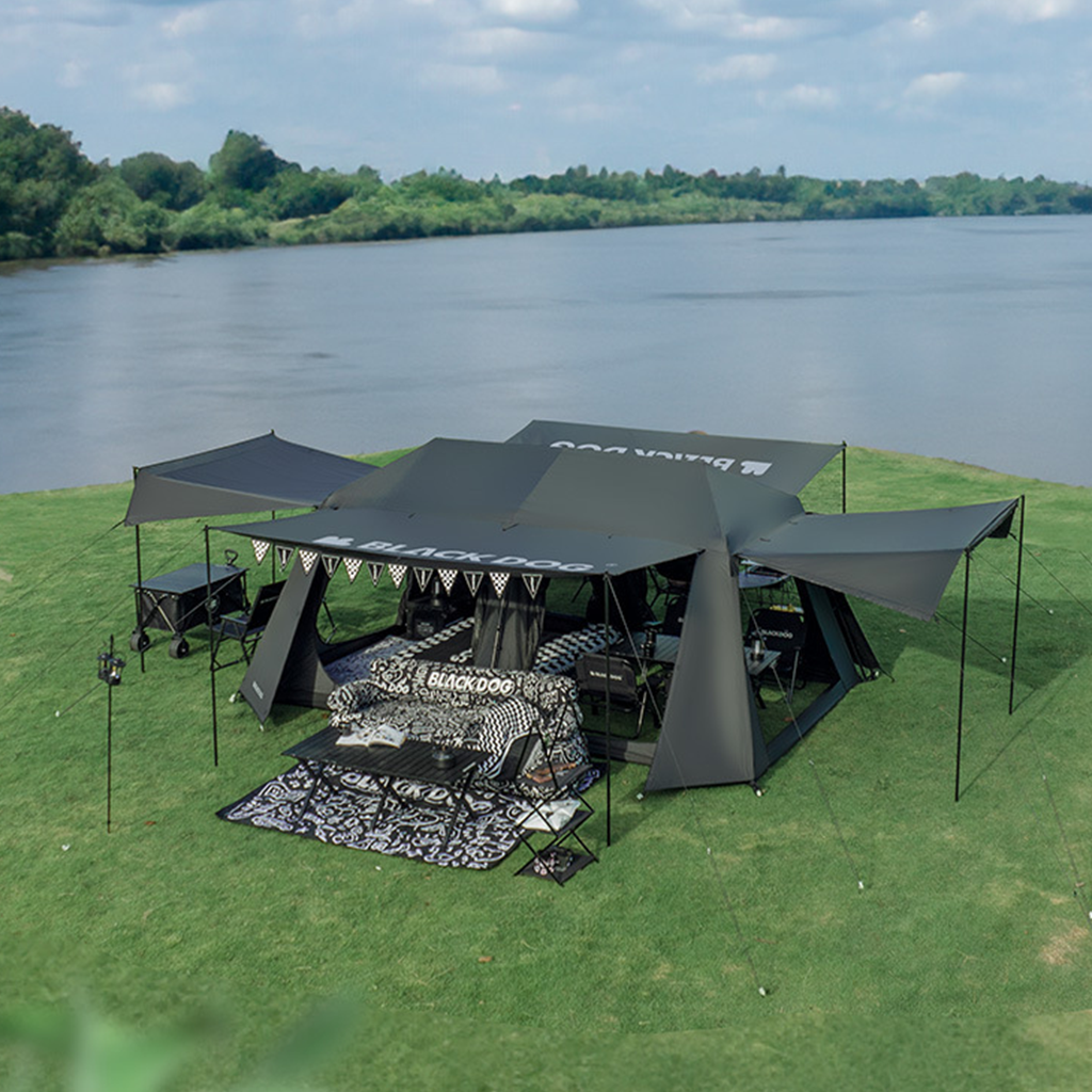 Tenda Otomatis Blackdog CBD2300ZP012 2 Room & 4 Hall Automatic Tent