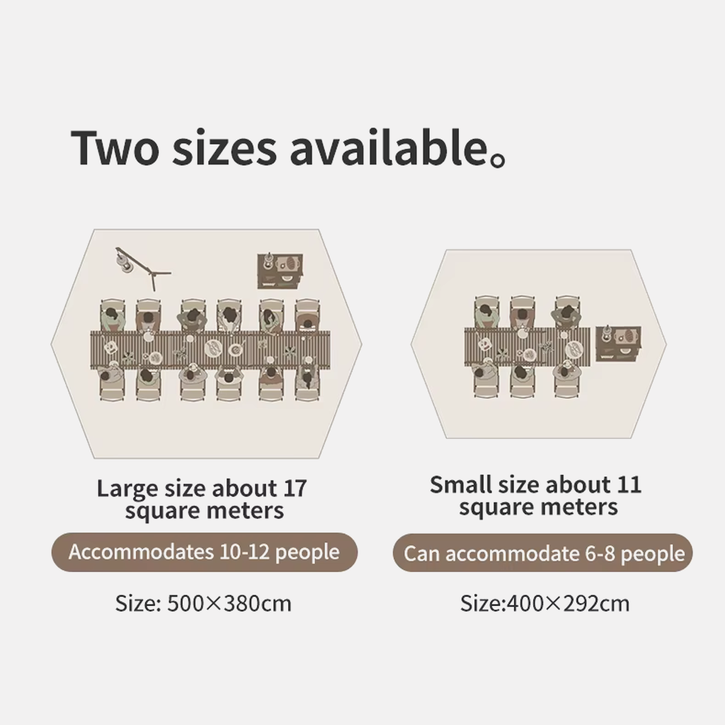 Naturehike Kanopi Flysheet Camping CNK2350WS015 Cloud Skies Canopy Tarp