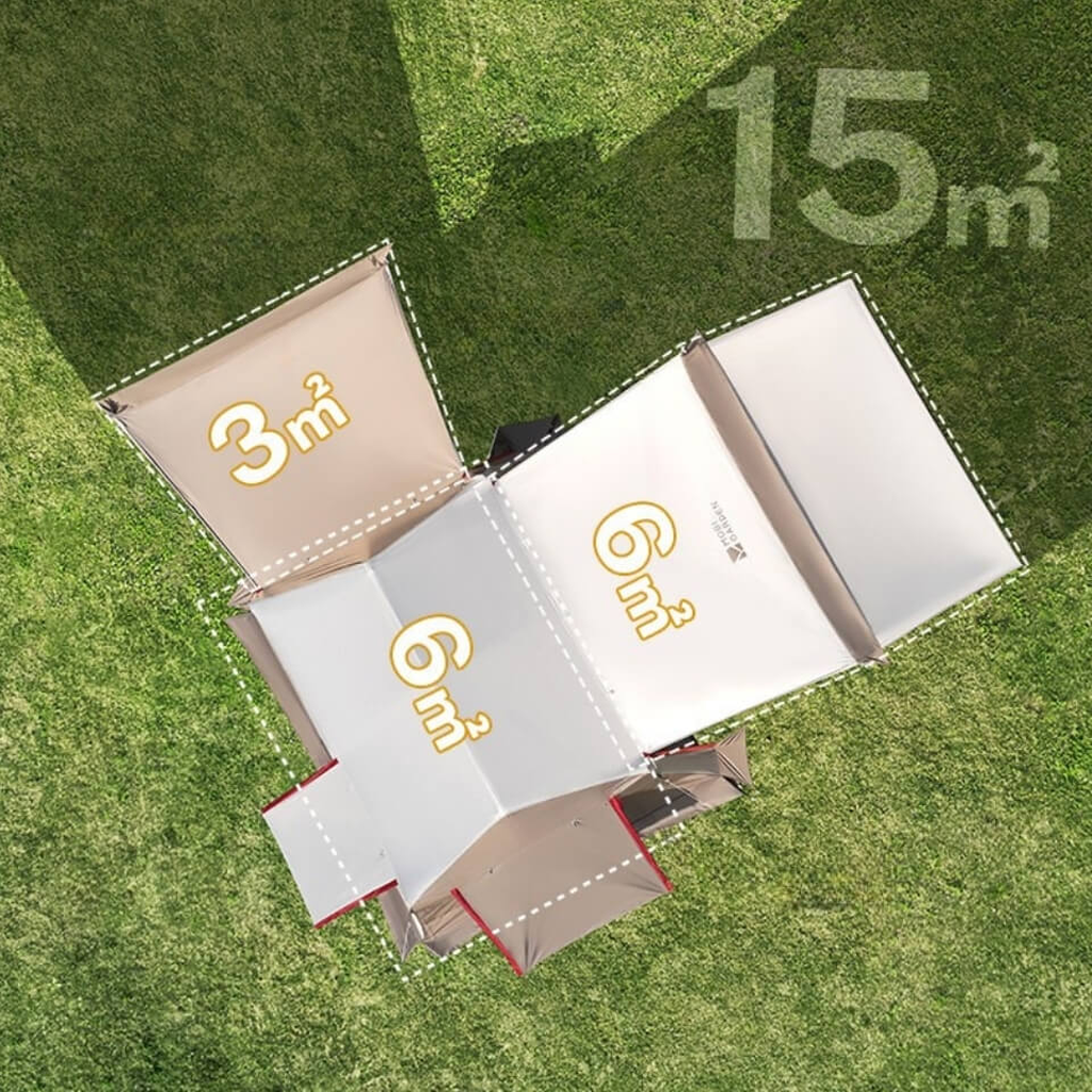 Mobi Garden Tenda Camping Otomatis NX23661011 Holiday Mountain 5.9 Autotent NX25561002