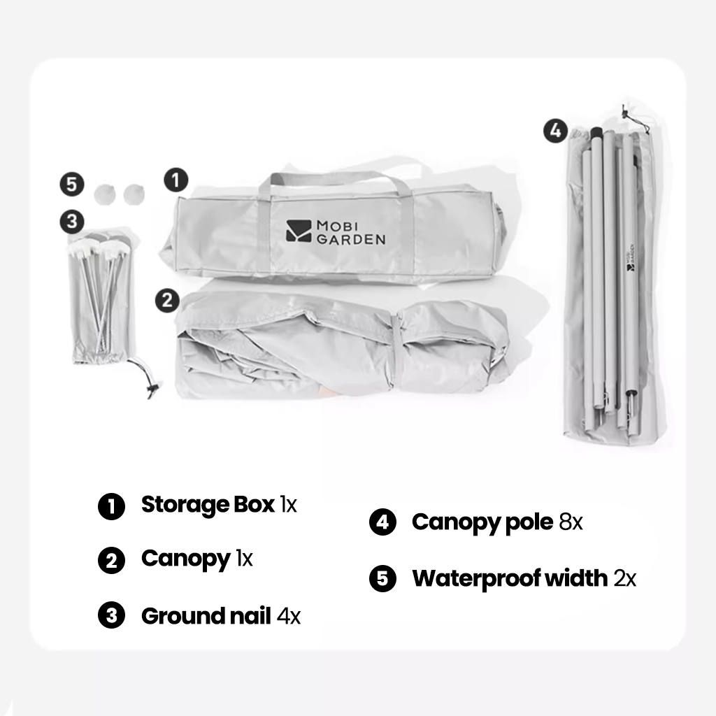 Mobi Garden Tenda Kanopi NX2468001 NX2468002 Canopy Tarp Tent