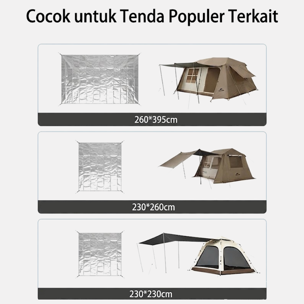 Naturehike Matras Foil Camping/Emergency Blanket NH20FCD03