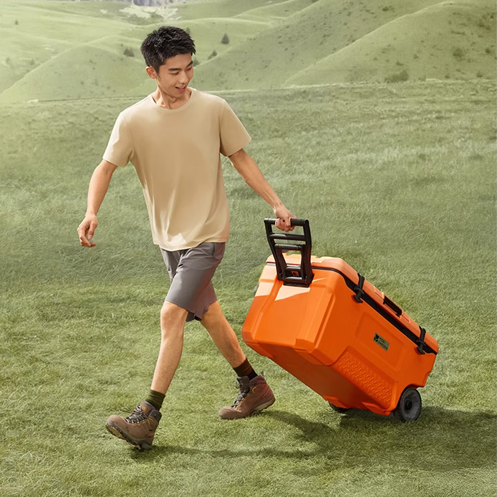 Mobi Garden Kotak Pendingin Premium 50L 75L NX24684008 NX24684009 Glacier Cooler Box Outdoor