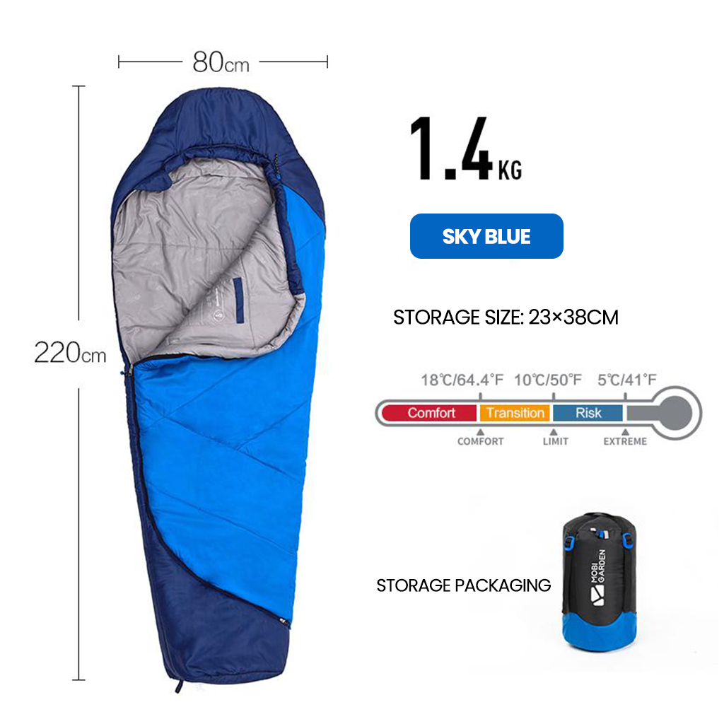 Mobi Garden SQ Sleeping Bag Cotton Mummy NX21562009