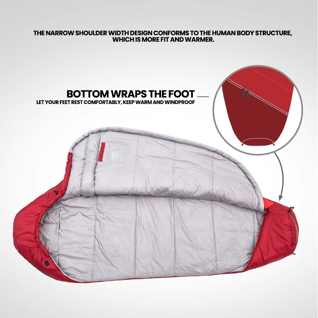 Mobi Garden SQ Sleeping Bag Cotton Mummy NX21562009