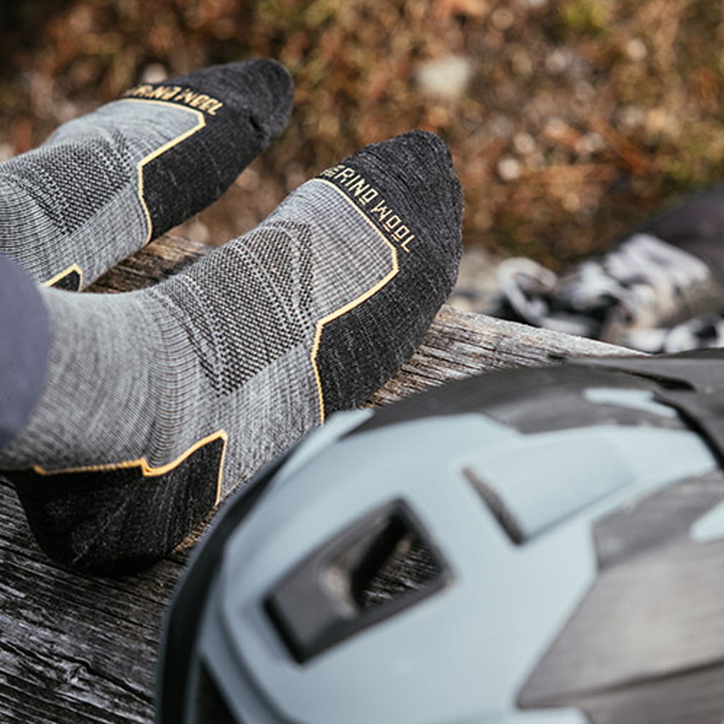 Zealwood Trail Run 19013Z Merino Wool Ankle Socks