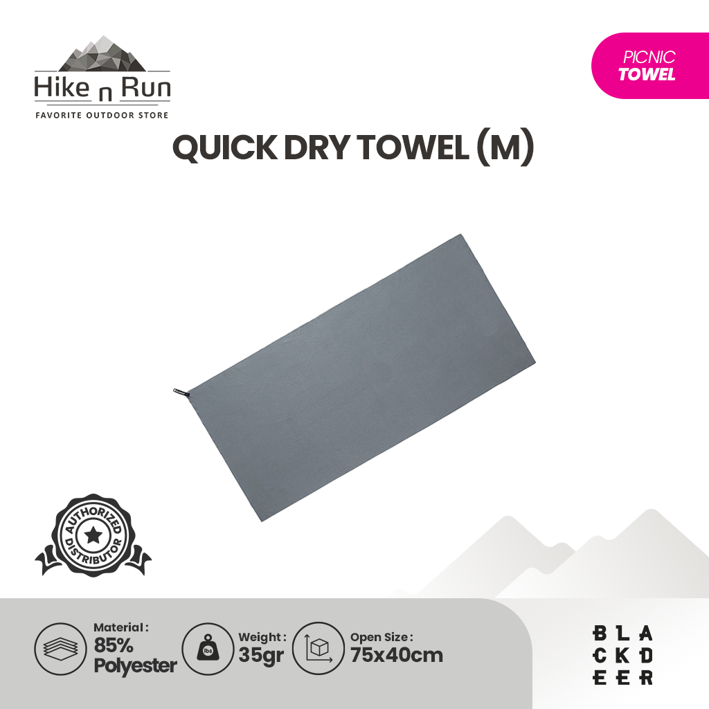 BLACKDEER  HANDUK TRAVEL MICROFIBER QUICK DRY - BD1182810