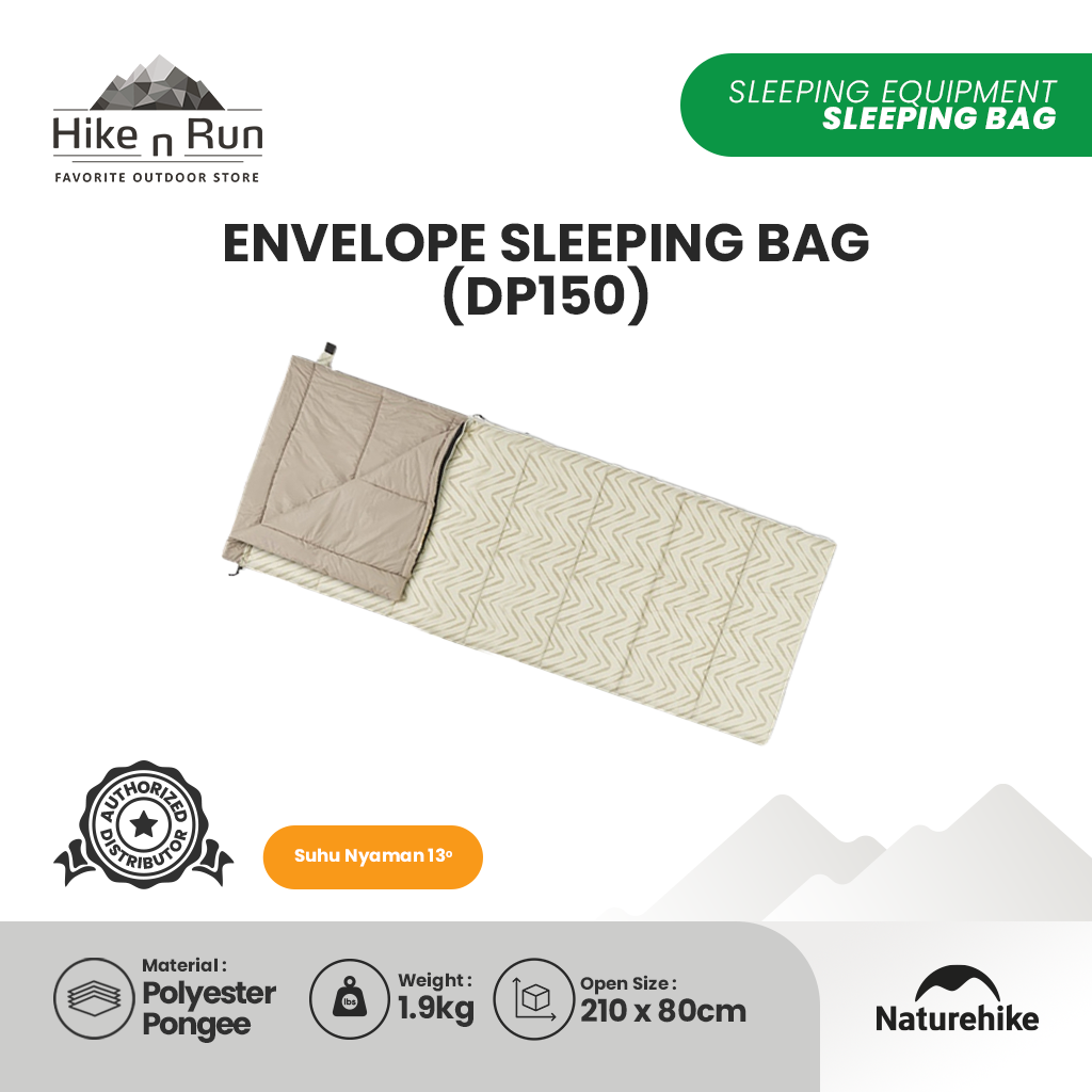 Naturehike CNK2300SD012 Envelope Cotton Sleeping Bag