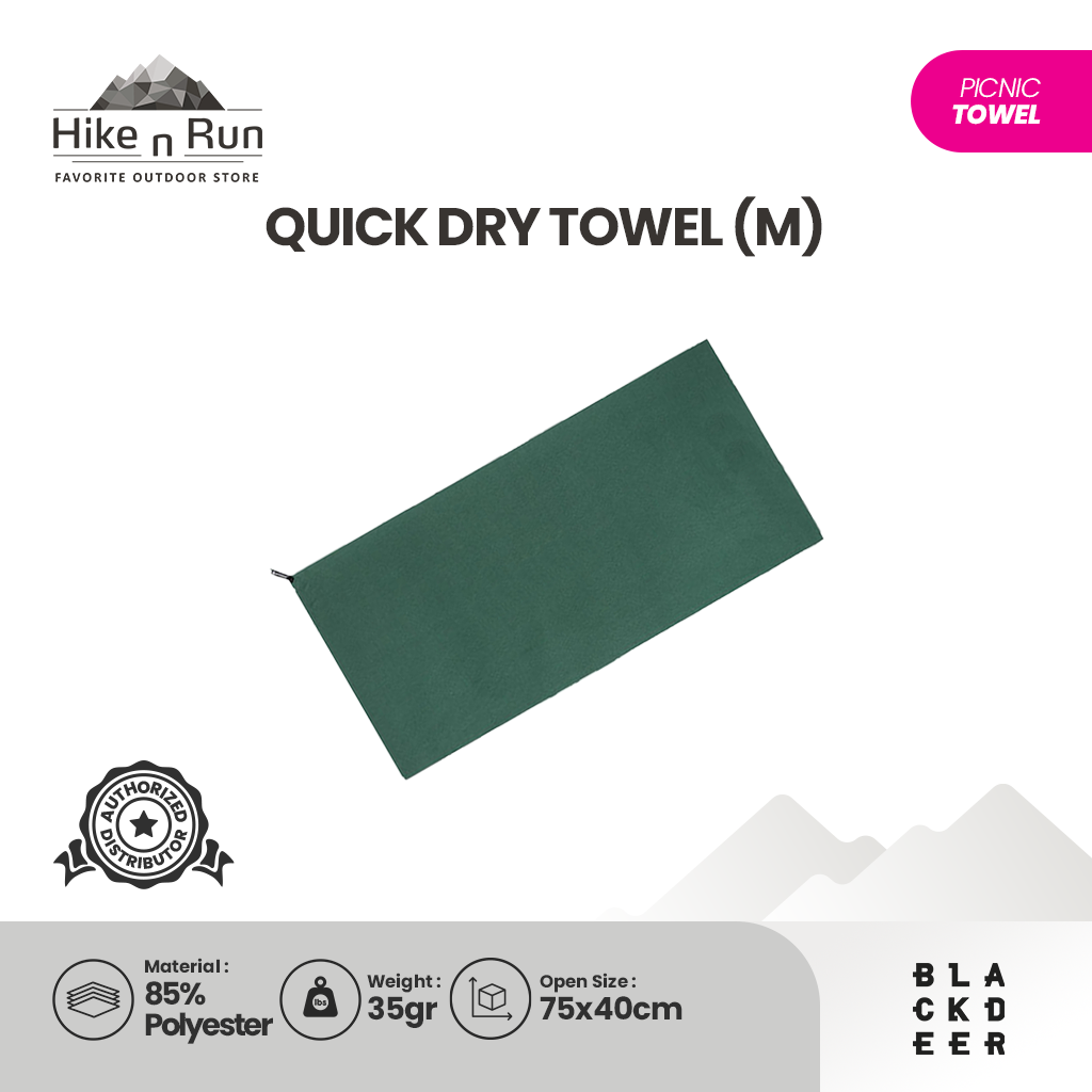 BLACKDEER  HANDUK TRAVEL MICROFIBER QUICK DRY - BD1182810