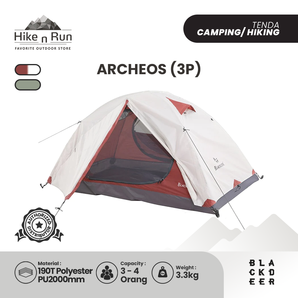 BLACKDEER TENDA HIKING ARCHEOS ULTRALIGHT BD120211